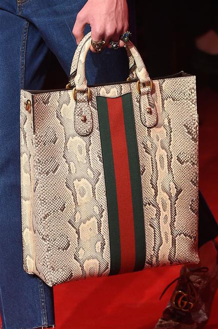 Gucci. Borsa da uomo pitonata.