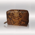 Python brown wallet