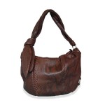 Large python shoulder bag