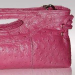 Pink exotic leather bags