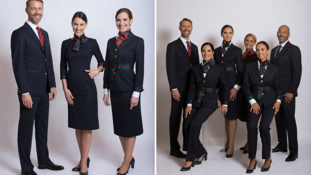 Alberta Ferretti created new Alitalia Uniform during Milan Fashion Week