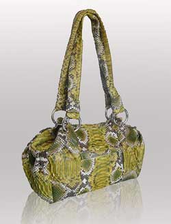 Luxury python bags
