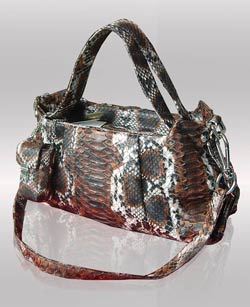 Fashion python handbag