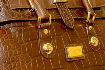 Crocodile handbags