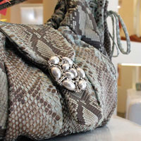SACS À MAIN EN PYTHON POUR FEMME