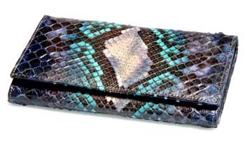 petits accessoires en cuir fabriqués en véritable cuir exotique